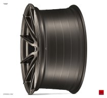 NEW 21 INCH ISPIRI FFR1 ALLOY WHEELS IN MATT CARBON BRONZE WITH DEEPER CONCAVE 10.5" REARS 5x112