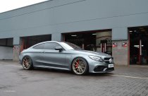 NEW 21 INCH ISPIRI FFR1 ALLOY WHEELS IN MATT CARBON BRONZE WITH DEEPER CONCAVE 10.5" REARS 5x112