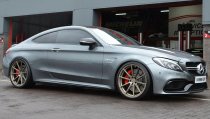 NEW 21 INCH ISPIRI FFR1 ALLOY WHEELS IN MATT CARBON BRONZE WITH DEEPER CONCAVE 10.5" REAR OPTION 5x120