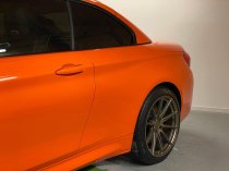 NEW 21 INCH ISPIRI FFR1 ALLOY WHEELS IN MATT CARBON BRONZE WITH DEEPER CONCAVE 10.5" REAR OPTION 5x120
