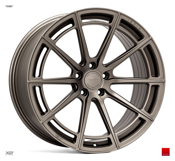 NEW 20 INCH ISPIRI FFR2 ALLOY WHEELS IN MATT CARBON BRONZE WITH DEEPER CONCAVE REAR OPTION 5x112
