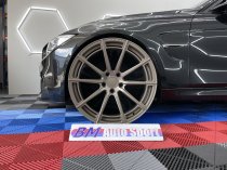 NEW 20 INCH ISPIRI FFR2 ALLOY WHEELS IN MATT CARBON BRONZE WITH DEEPER CONCAVE REAR OPTION 5x112