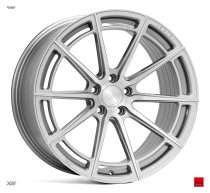 NEW 20 INCH ISPIRI FFR2 ALLOY WHEELS IN PURE SILVER BRUSHED WITH DEEPER CONCAVE 10″ REARS 5x120