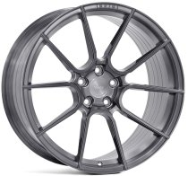 NEW 20″ ISPIRI FFR6 TWIN 5 SPOKE ALLOY WHEELS IN CARBON GREY BRUSHED DEEP CONCAVE 10″ REAR