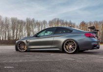 NEW 21 INCH ISPIRI FFR6 ALLOY WHEELS IN MATT CARBON BRONZE WITH DEEPER CONCAVE 10.5" REAR OPTION 5x120