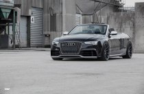 NEW 21 INCH ISPIRI FFR6 ALLOY WHEELS IN CARBON GREY BRUSHED WITH DEEPER CONCAVE 10.5" REARS 5x112