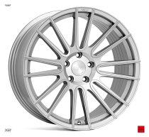 NEW 20" ISPIRI FFR8 8-TWIN CURVED SPOKE ALLOY WHEELS IN PURE SILVER BRUSHED, VARIOUS FITMENTS AVAILABLE