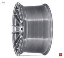 NEW 20 INCH ISPIRI FFR8 ALLOY WHEELS IN FULL BRUSHED CARBON TITANIUM WITH DEEPER CONCAVE REAR OPTIONS 5x112