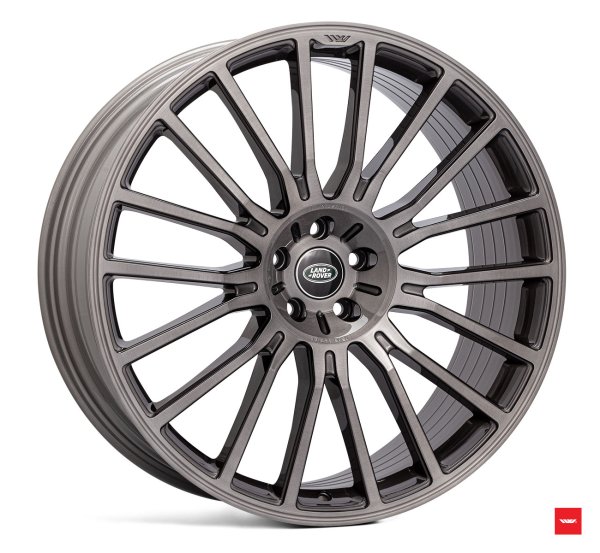 NEW 23 INCH ISPIRI ISVR1 MULTISPOKE ALLOY WHEELS IN CARBON GREY BRUSHED