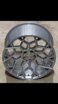 NEW 20" VEEMANN V-FS42 ALLOY WHEELS IN SILVER WITH POLISHED FACE DEEP 10" REARS