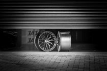 NEW 19 INCH 1AV ZX2 ALLOY WHEELS IN GLOSS GREY WITH DEEPER CONCAVE 9.5" REAR OPTION