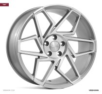 NEW 20″ VEEMANN V-FS27R ALLOY WHEELS IN SILVER POLISHED WITH DEEP 10″ REARS