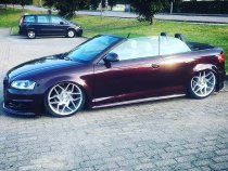 NEW 20 INCH VEEMANN V-FS27R ALLOY WHEELS IN SILVER MACHINED WITH DEEPER CONCAVE 10" REARS 5x120