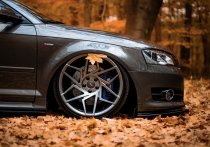 NEW 20 INCH VEEMANN V-FS27R ALLOY WHEELS IN GLOSS GRAPHITE WITH DEEPER CONCAVE 10" REAR OPTION 5x120