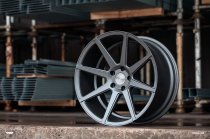 NEW 20 INCH ISPIRI ISR8 ALLOY WHEELS IN CARBON GRAPHITE WITH WIDER 10" REARS 5x112