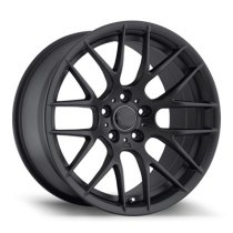 NEW 18″ VEEMANN VC359 M359 Y SPOKE ALLOY WHEELS IN SATIN BLACK WITH DEEPER CONCAVE 9.5″ REARS