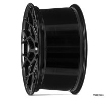 NEW 19 INCH VEEMANN V-FS42 ALLOY WHEELS IN GLOSS BLACK WITH DEEPER CONCAVE 9.5" REAR OPTION 5x112