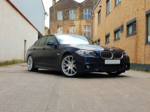 NEW 20 INCH RIVIERA RV185 ALLOY WHEELS IN SILVER WITH POLISHED FACE AND DEEPER CONCAVE 9.5" REARS 5x120