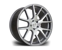NEW 20 INCH RIVIERA RV185 ALLOY WHEELS IN SILVER WITH POLISHED FACE AND DEEPER CONCAVE 9.5″ REARS 5x120