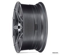 NEW 20 INCH VEEMANN V-FS40 ALLOY WHEELS IN GRAPHITE SMOKE MACHINED WITH DEEPER CONCAVE 10" REARS 5x120