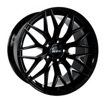 NEW 18" ALKATEC EVO-1 ALLOY WHEELS IN GLOSS BLACK, WIDER 9.5" REAR OPTION