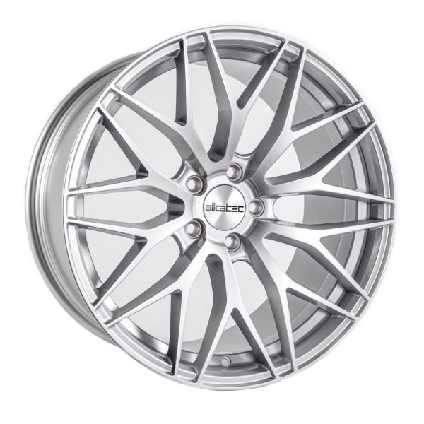 NEW 18" ALKATEC EVO-1 ALLOY WHEELS IN SILVER, WIDER 9.5" REAR OPTION