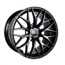 NEW 18 INCH ALKATEC EVO-1 ALLOY WHEELS IN DARK MATT ANTHRACITE WITH DEEPER CONCAVE 9.5″ REAR OPTION 5x120