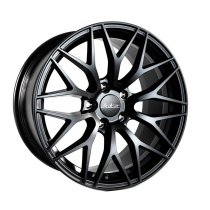 NEW 18″ ALKATEC EVO-1 ALLOY WHEELS IN DARK MATT ANTHRACITE, WIDER 9.5″ REAR OPTION