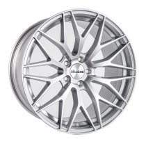 NEW 19 INCH ALKATEC EVO-1 ALLOY WHEELS IN SILVER WITH DEEPER CONCAVE 9.5″ REARS 5x120