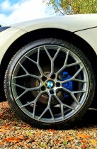 NEW 19 INCH VEEMANN V-FS66 ALLOY WHEELS IN GRAPHITE SMOKE MACHINED WITH DEEPER CONCAVE 9.5" REAR OPTION 5x120