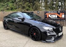 NEW 18 INCH VEEMANN V-FS66 ALLOY WHEELS IN GLOSS BLACK WITH DEEPER CONCAVE 9" REAR OPTION 5x112