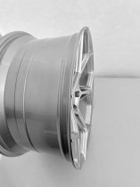 NEW 18 INCH VEEMANN V-FS40 ALLOY WHEELS IN SILVER MACHINED, DEEPER CONCAVE 9" ALL ROUND 5x112