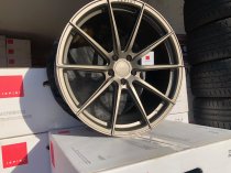 NEW 20 INCH ISPIRI FFR1 ALLOY WHEELS IN MATT CARBON BRONZE WITH DEEPER CONCAVE 10" REAR OPTION 5x112