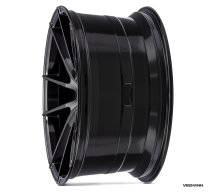 NEW 18 INCH VEEMANN V-FS25 ALLOY WHEELS IN GLOSS BLACK WITH DEEPER CONCAVE 9" REAR OPTION 5x112