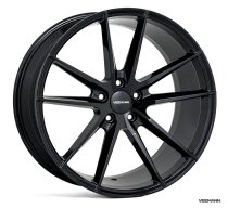 NEW 18″ VEEMANN V-FS25 ALLOY WHEELS IN GLOSS BLACK WITH DEEPER CONCAVE 9″ REAR OPTION