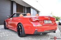 NEW 18 INCH VEEMANN V-FS25 ALLOY WHEELS IN GLOSS BLACK WITH DEEPER CONCAVE 9" REAR OPTION 5x120