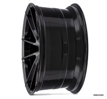 NEW 19" VEEMANN V-FS25 ALLOY WHEELS IN GLOSS BLACK WITH DEEPER CONCAVE 9.5" REARS