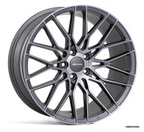 NEW 18″ VEEMANN V-FS34 ALLOY WHEELS IN GRAPHITE SMOKE MACHINED WITH DEEPER CONCAVE 9″ REARS