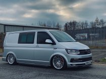 NEW 18 INCH VEEMANN V-FS34 ALLOY WHEELS IN SILVER MACHINED WITH DEEPER CONCAVE 9J REAR OPTION 5x112