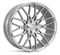 NEW 18 INCH VEEMANN V-FS34 ALLOY WHEELS IN SILVER MACHINED WITH DEEPER CONCAVE 9J REAR OPTION 5x112