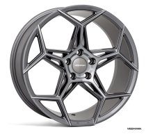 NEW 18″ VEEMANN V-FS40 ALLOY WHEELS IN GRAPHITE SMOKE MACHINED, DEEPER CONCAVE 9″ REARS ALL ROUND