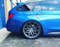 NEW 19 INCH VEEMANN V-FS42 ALLOY WHEELS IN GLOSS GRAPHITE WITH DEEPER CONCAVE 9.5" ALL ROUND 5x112