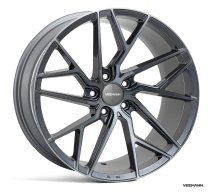 NEW 18″ VEEMANN V-FS44 ALLOY WHEELS IN GRAPHITE SMOKE MACHINED WITH DEEPER CONCAVE 9″ REAR