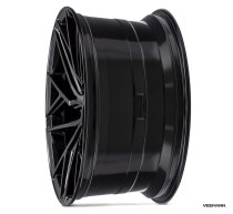 NEW 18 INCH VEEMANN V-FS44 ALLOY WHEELS IN GLOSS BLACK WITH DEEPER CONCAVE 9" REAR OPTION 5x120