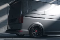 NEW 18 INCH VEEMANN V-FS44 ALLOY WHEELS IN GLOSS BLACK WITH DEEPER CONCAVE 9" REAR OPTION 5x120