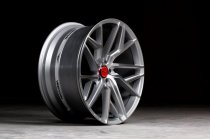 NEW 18" VEEMANN V-FS44 ALLOY WHEELS IN SILVER POLISHED WITH DEEPER CONCAVE 9" REAR OPTION