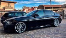 NEW 18 INCH VEEMANN V-FS44 ALLOY WHEELS IN SILVER MACHINED WITH DEEPER CONCAVE 9" REAR OPTION 5x120