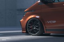 NEW 18 INCH VEEMANN V-FS66 ALLOY WHEELS IN GLOSS BLACK WITH DEEPER CONCAVE 9" REAR OPTION 5x120