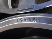 NEW 19 INCH ISPIRI ISR5 ALLOY WHEELS IN HYPER SILVER WITH DEEP CONCAVE 9.5" ALL ROUND 5x120