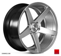 NEW 19 INCH ISPIRI ISR5 ALLOY WHEELS IN HYPER SILVER WITH DEEP CONCAVE 9.5" ALL ROUND 5x120